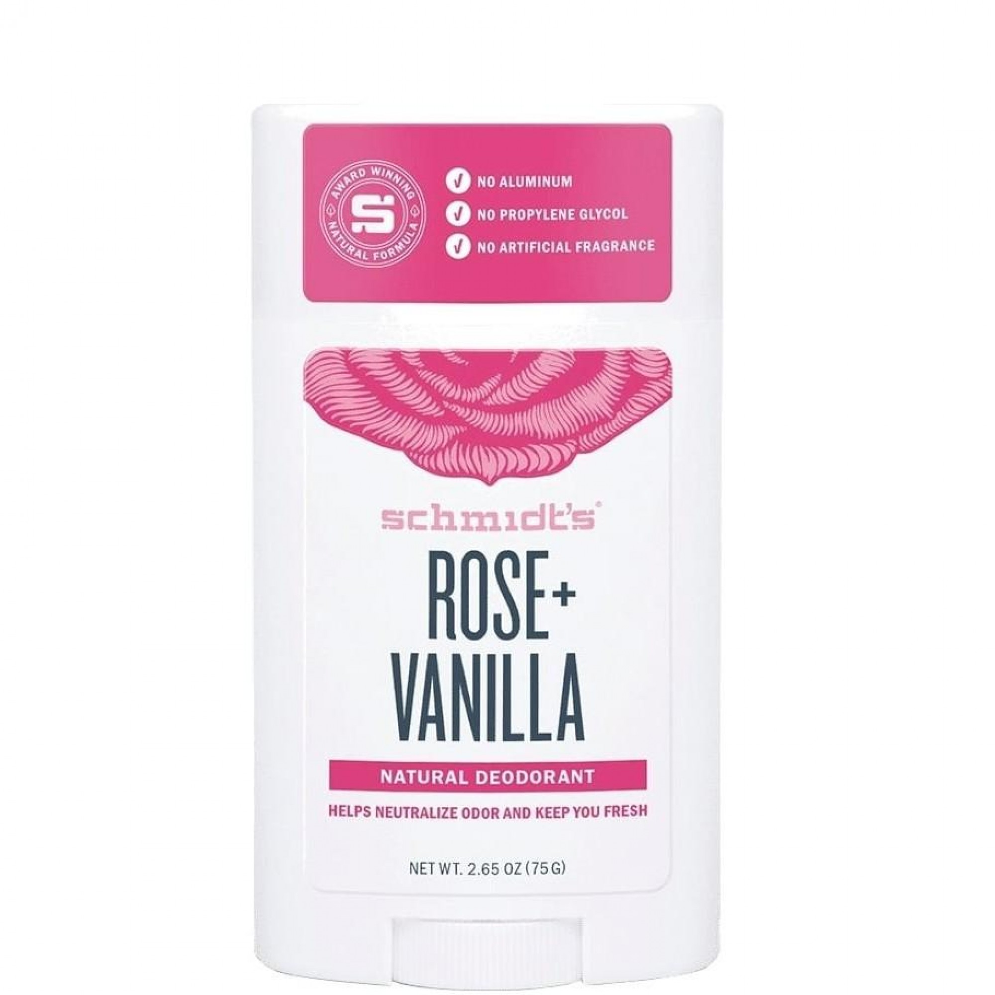 Schmidt's Naturals Deodorant Rose + Vanilla