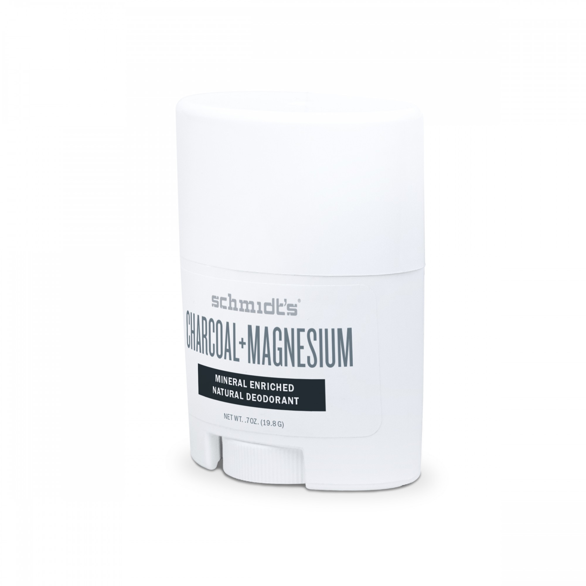Natural Deodorant Charcoal and Magnesium Travel Size - Schmidt's
