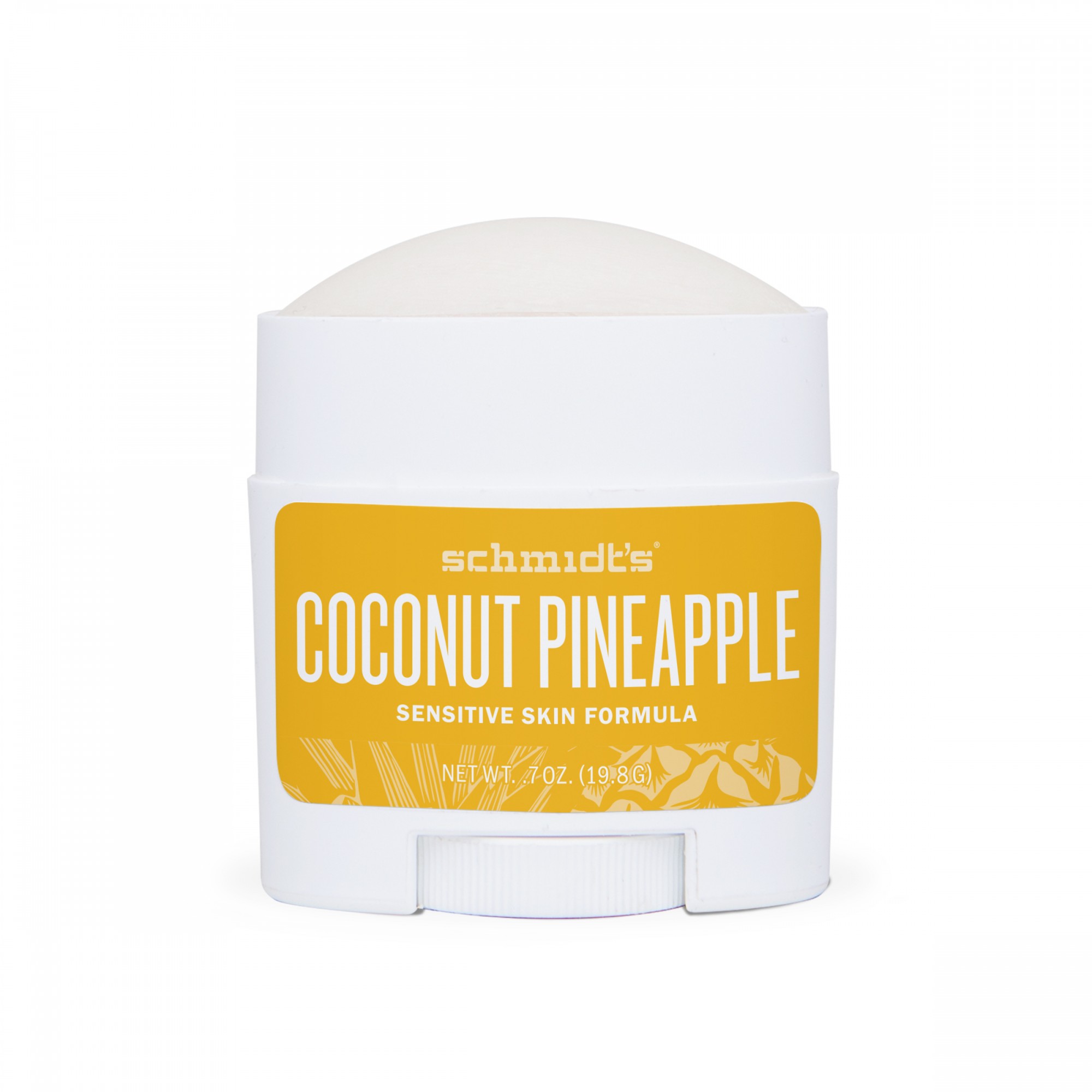 Natural Deodorant Coconut Pineapple Travel Size Schmidt S Naturals Natural crystal deodorant 100% natural odorless salt crystal deodorant that inhibits bacterial growth & protects sweat glands does not leave any traces organique. coconut pineapple